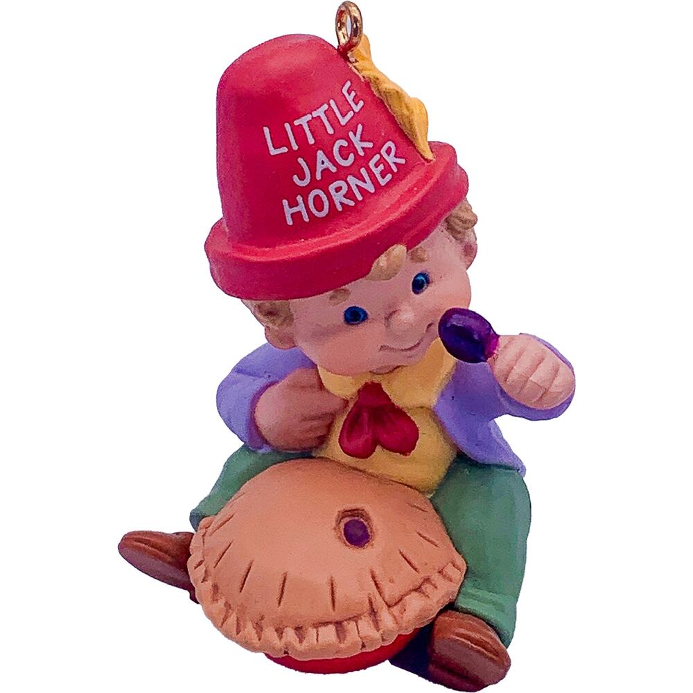 Vintage 1988 Hallmark LITTLE JACK HORNER Ornament Artists' Favorites Bob Siedler